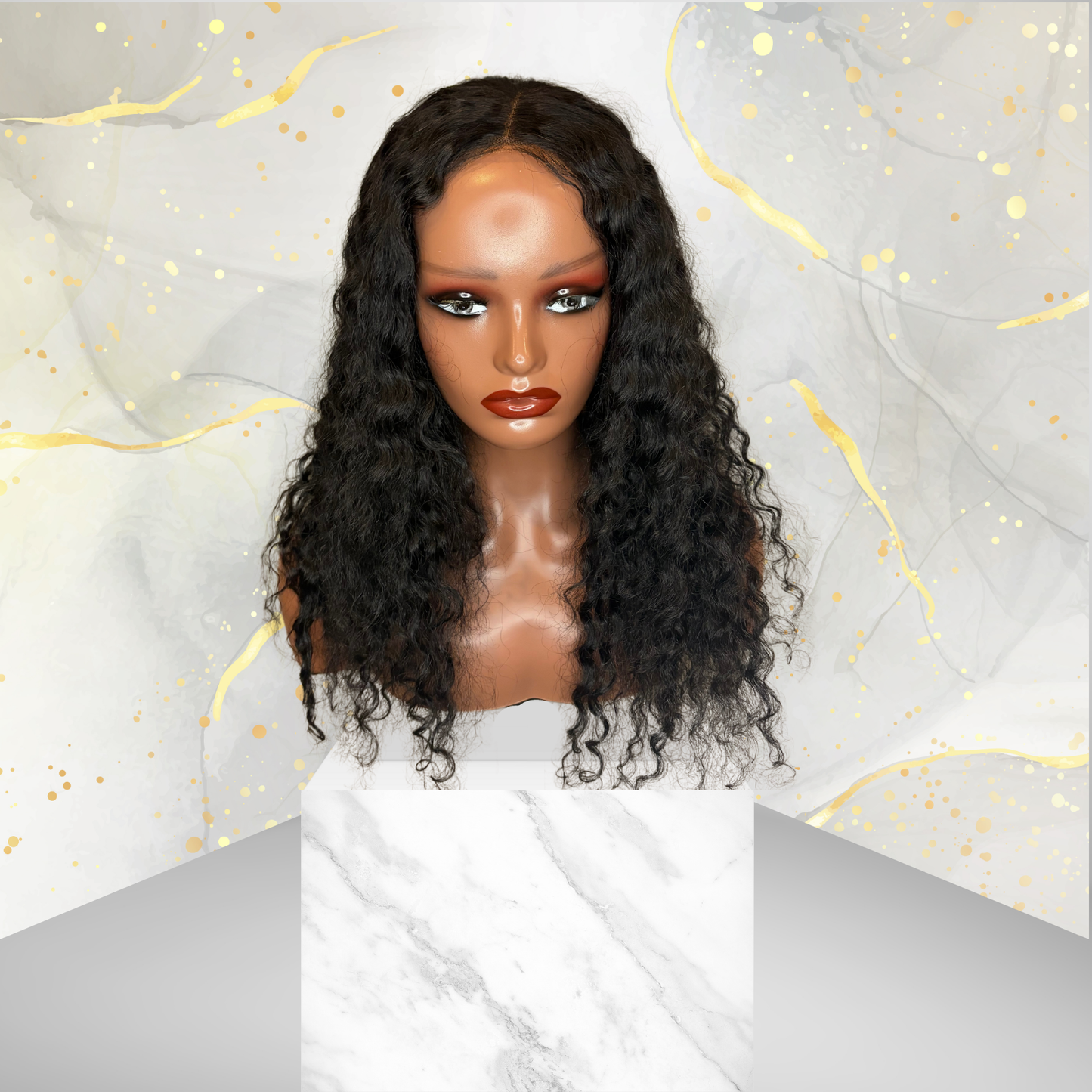 Deep Wave Glueless Wig