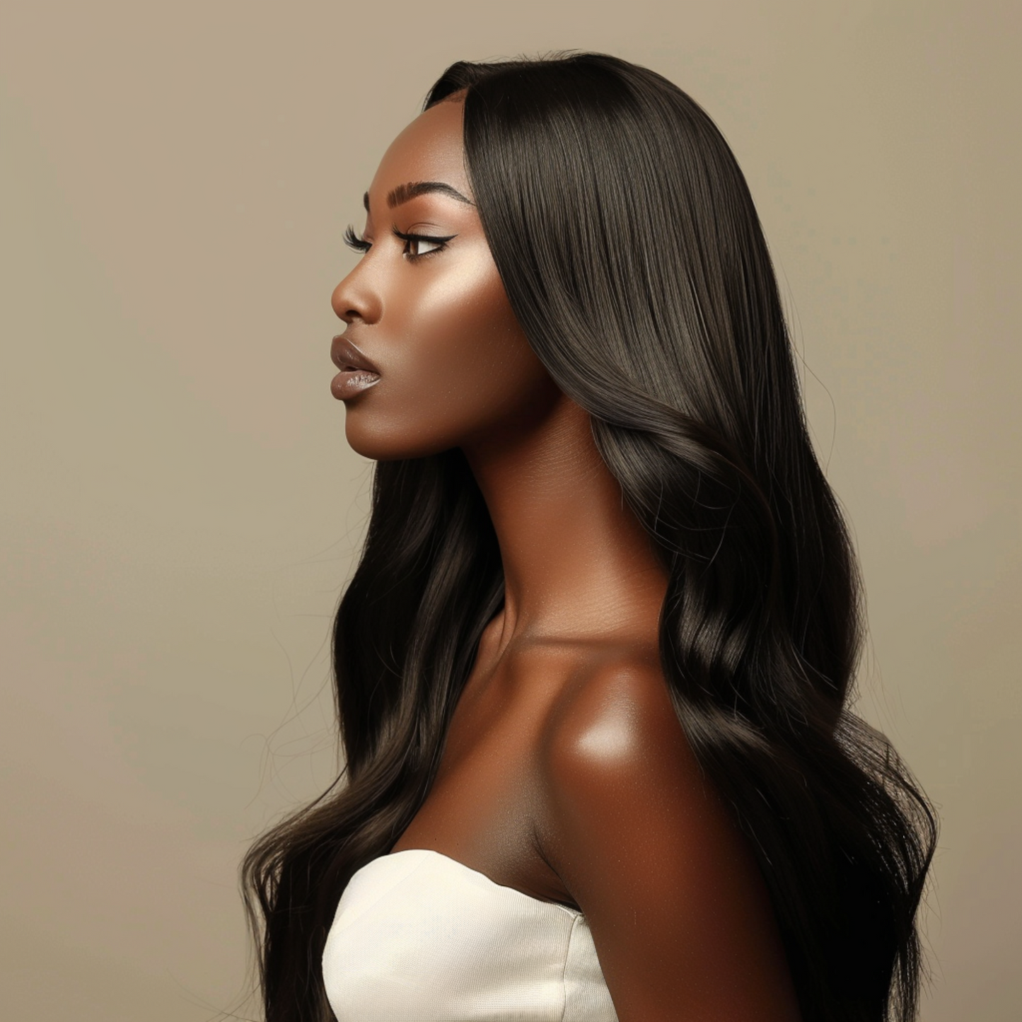 Loose Wave Glueless Wig